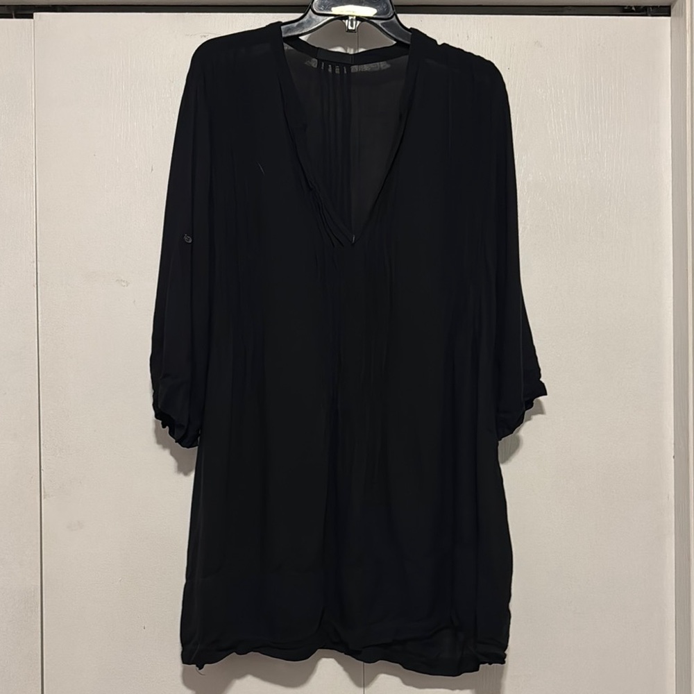 CP Shades Black Swim Coverup